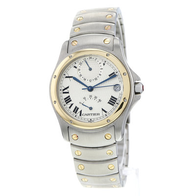Cartier Santos W20038R3
 White Dial 33
