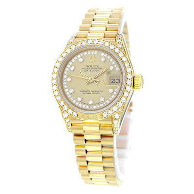 Rolex Lady-Datejust 69158 Yellow Dial 26