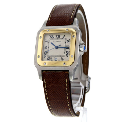 Cartier Santos Galbée 187901 White Dial 29