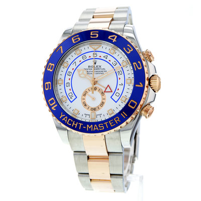 Rolex Yacht-Master II 116681 White Dial 44