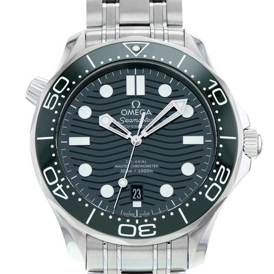 Omega Seamaster Diver 300 M 210.30.42.20.10.001 Green Dial 42