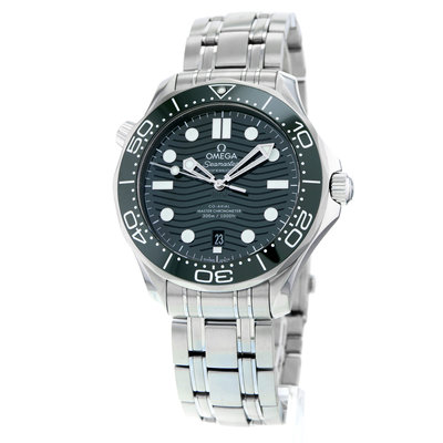 Omega Seamaster Diver 300 M 210.30.42.20.10.001 Green Dial 42