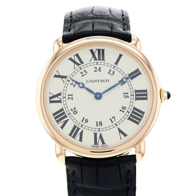 Cartier Ronde Louis  2889 White Dial 36