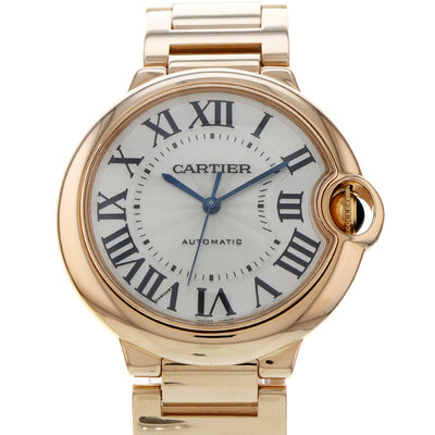 Cartier Ballon Bleu 36mm W69004Z2 Silver Dial 36