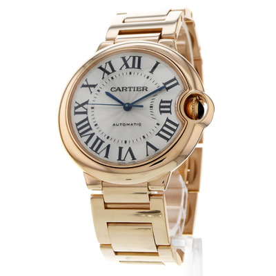 Cartier Ballon Bleu 36mm W69004Z2 Silver Dial 36