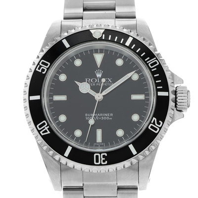Rolex Submariner 14060 Black Dial 40
