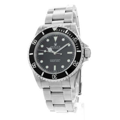 Rolex Submariner 14060 Black Dial 40