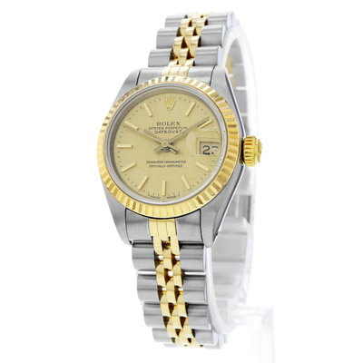 Rolex Lady-Datejust 69173 Gold Dial 26