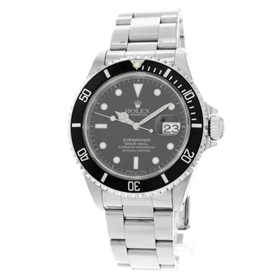 Rolex Submariner Date 16610 Black Dial 40