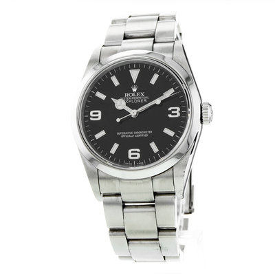 Rolex Explorer 114270 Black Dial 36