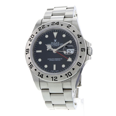 Rolex Explorer II 16570 Black Dial 40