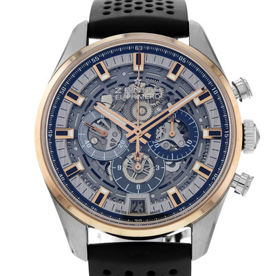 Zenith El Primero Chronomaster 51.2081.400/78.C810 Transparent Dial 42