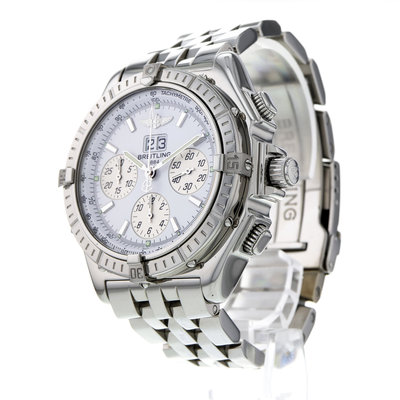 Breitling Crosswind Special A44355 White Dial 44