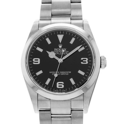 Rolex Explorer 114270 Black Dial 36