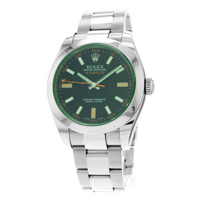 Rolex Milgauss 116400 Black Dial 40