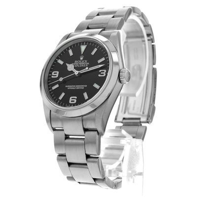 Rolex Explorer 114270 Black Dial 36