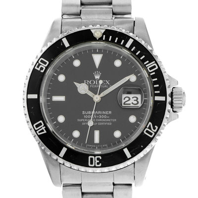 Rolex Submariner Date 16610 Black Dial 40
