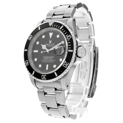 Rolex Submariner Date 16610 Black Dial 40