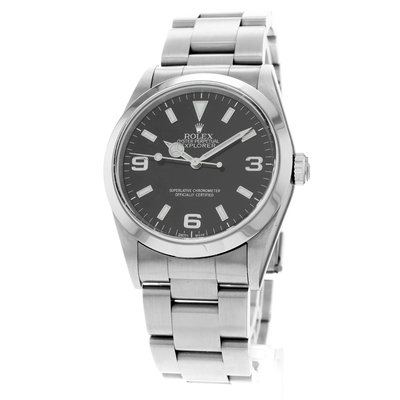 Rolex Explorer 14270 Black Dial 36
