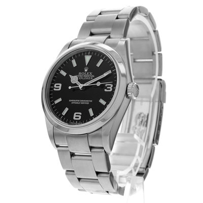 Rolex Explorer 114270 Black Dial 36