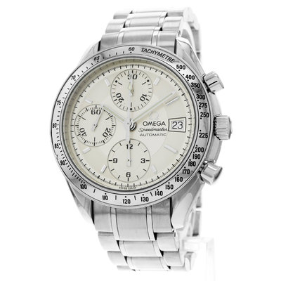 Omega Speedmaster Date 3513.30.00 Silver Dial 39