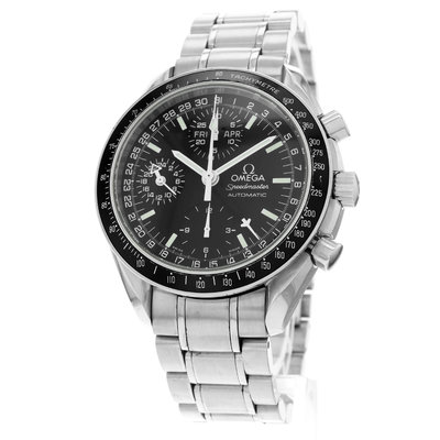 Omega Speedmaster Day Date 3520.50.00 Black Dial 39