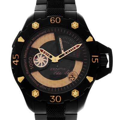 Zenith Defy 96.0528.4021/21.R642 Black Dial 46