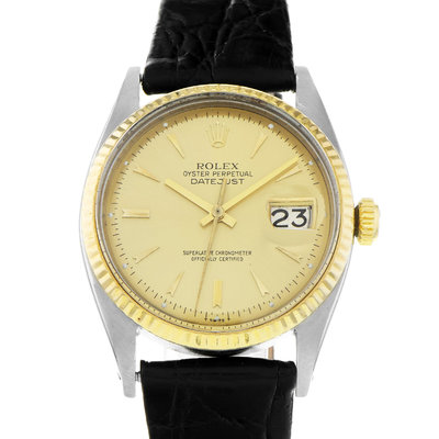 Rolex Datejust 36mm 6605 Champagne Dial 36