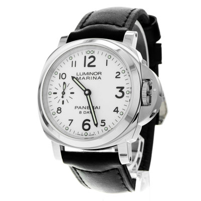 Panerai Luminor Marina 8 Days PAM00563 White Dial 44