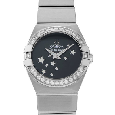 Omega Constellation Quartz 123.15.24.60.01.001 Black Dial 24