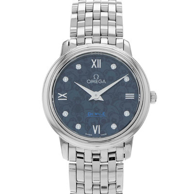 Omega De Ville 424.10.27.60.53.003 Blue Dial 27