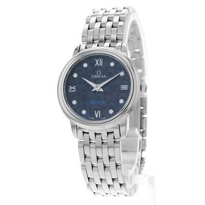 Omega De Ville 424.10.27.60.53.003 Blue Dial 27