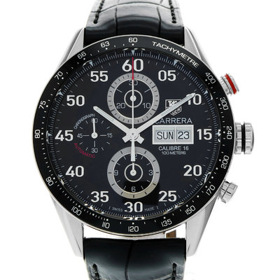 TAG Heuer Carrera CV2A10 Black Dial 43