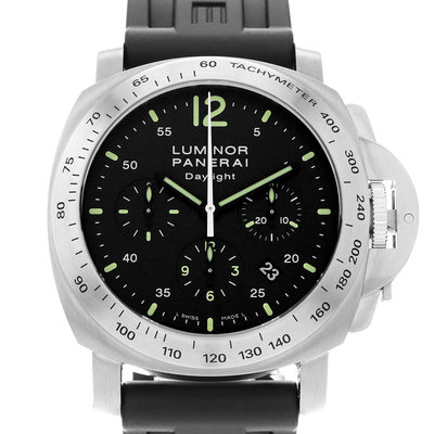 Panerai Luminor Chrono PAM 00250 Black Dial 44