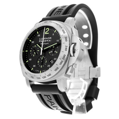 Panerai Luminor Chrono PAM 00250 Black Dial 44