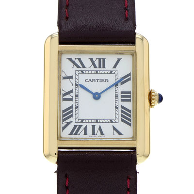 Cartier Tank Solo W1018755 White Dial 24