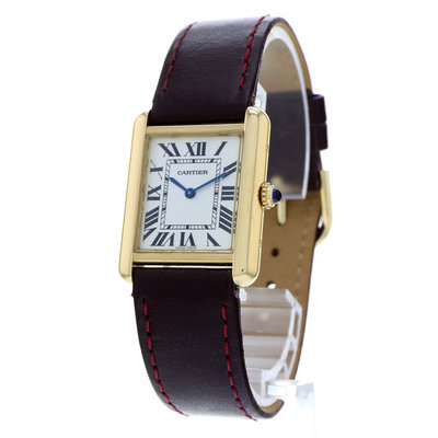 Cartier Tank Solo W1018755 White Dial 24