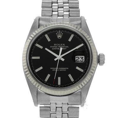 Rolex Datejust 36 1601 Black Dial 36