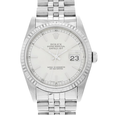 Rolex Datejust 36 16234 Silver Dial 36