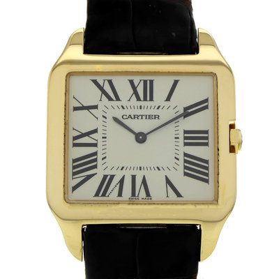 Cartier Santos Dumont W2008751 White Dial 35