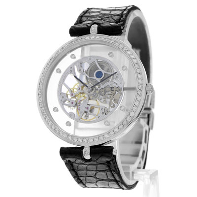 Gérald Genta Skeleton G2078 Transparent Dial 35