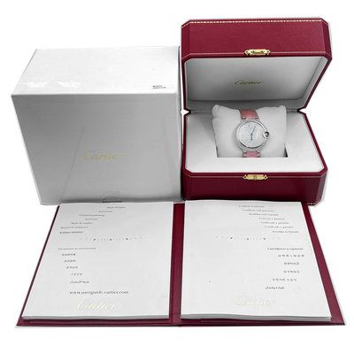 Cartier Ballon Bleu 36 WE902042 Silver Dial 36