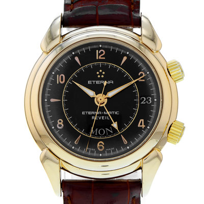 Eterna 1948 8510.69 Black Dial 39