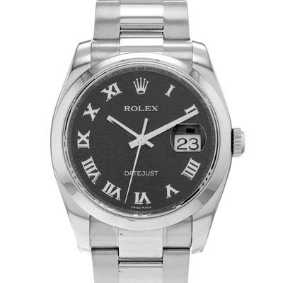 Rolex Datejust 36 116200 Black Dial 36