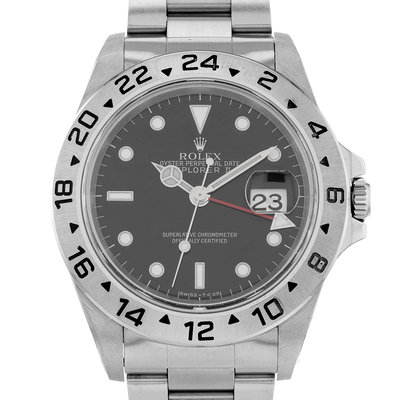 Rolex Explorer II 16570 Black Dial 40
