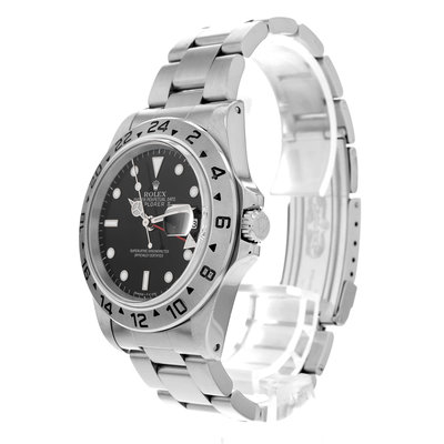 Rolex Explorer II 16570 Black Dial 40