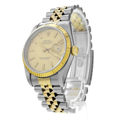Rolex Datejust 36 16233 Champagne Dial 36