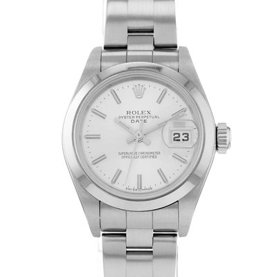 Rolex Oyster Perpetual Lady Date 79160 Silver Dial 26