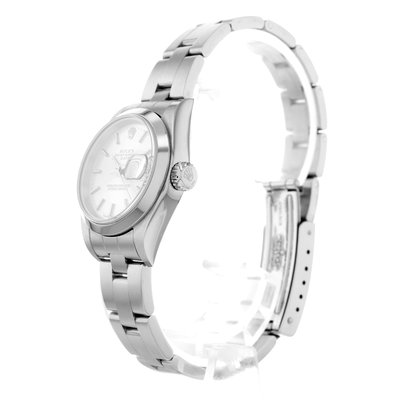 Rolex Oyster Perpetual Lady Date 79160 Silver Dial 26