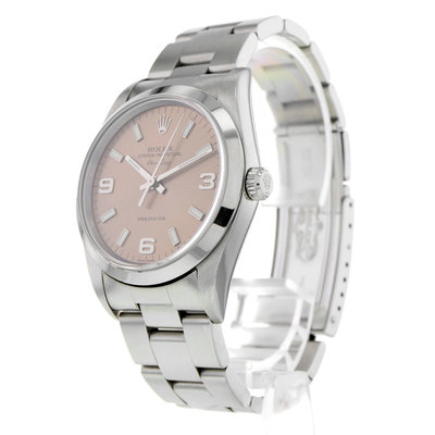 Rolex Air King 14000 Pink Dial 34